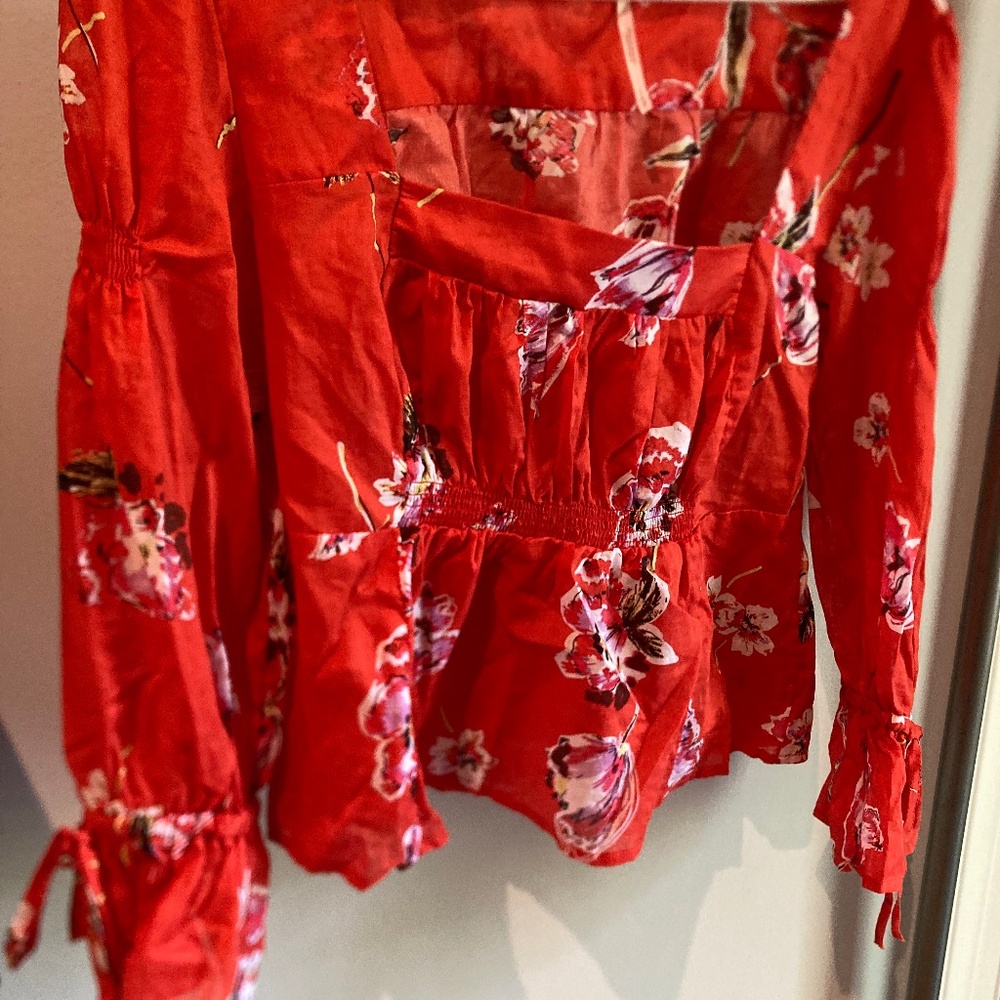 Free people flowy shirt